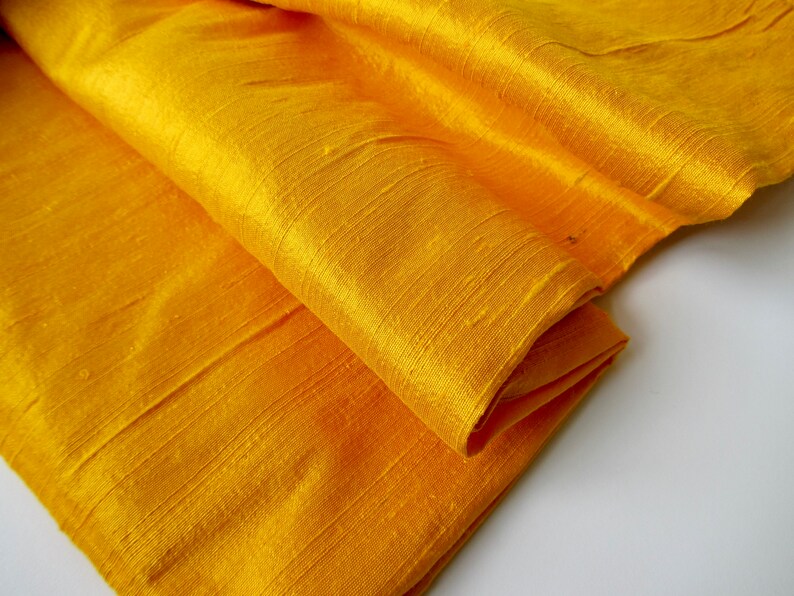 Mellow Yellow Silk Shantung 54