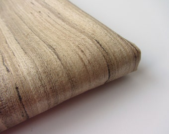 Natural raw silk undied natural color fabric nr 798 fat quarter (1/4 yard)