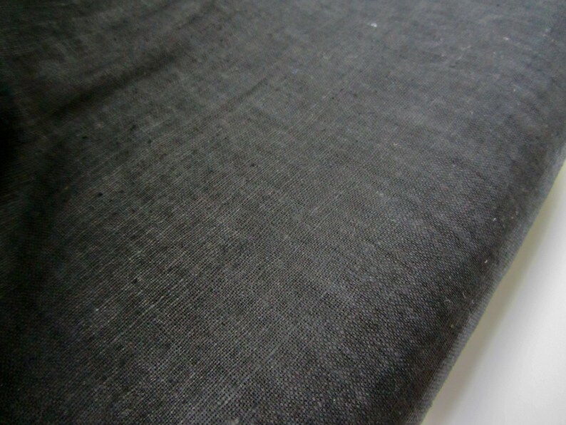May include: A close-up of a black fabric with a woven texture. The fabric has a slightly rough feel and a subtle sheen.