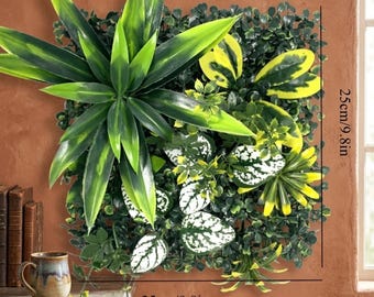 Artificial Boxwood Hedge Wall Panel, Faux Vertical Garden Decor, Wedding Backdrop