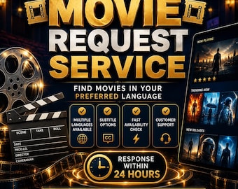Custom Film & Series Service Film Finder Service Multi Language Options