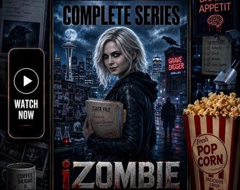 Izombie The Complete Series Now Available in English  Italian Language