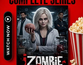 iZombie (2015) Complete Series | Digital Download | Full HD 1080p | Supernatural Crime Drama TV Show