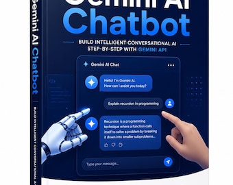 Gemini AI Chatbot Source Code & Ebook – FastAPI Google Gemini Complete Web App Project