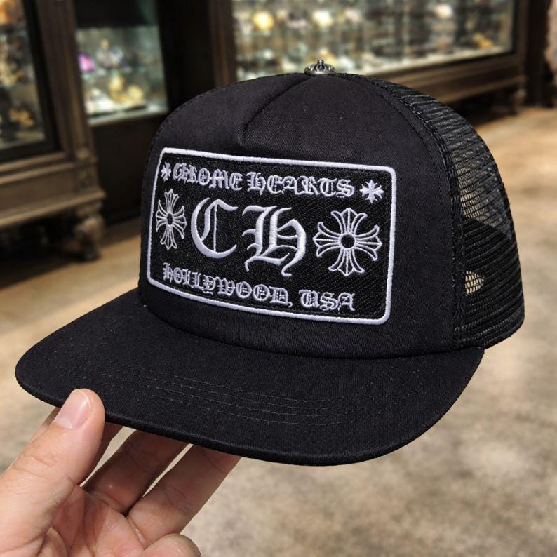 帽子 Chrome Hearts Unisex Hat 31863128_61563227_600.jpg