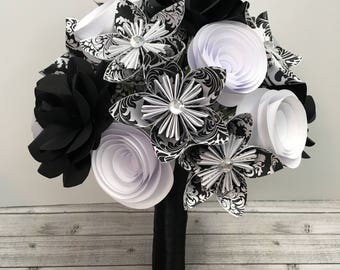 handmade paper flowers by mywoollymammoth on etsy