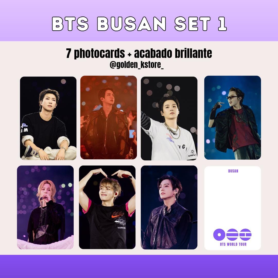 Bts Busan Concert - Etsy Denmark