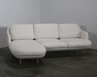 Sofa Fritz Hansen Lune Jaime Hayon Nowoczesny szezlong w kształcie litery L