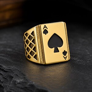 Ace Ring - Etsy