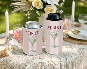 Chłodziarka na puszki A Tini Bit Older | Retro Vintage Martini Birthday Kozie