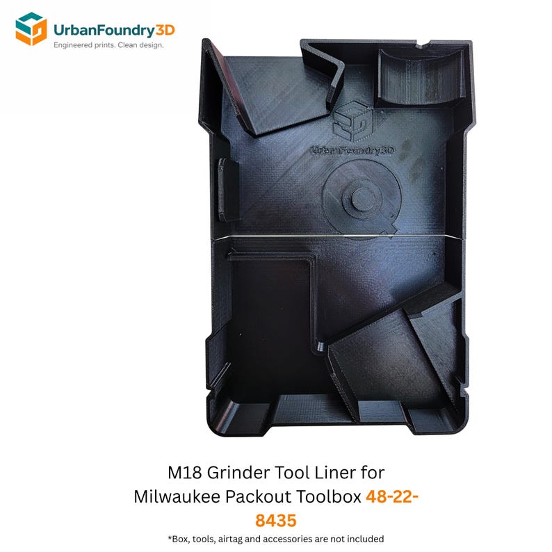 Layout For M18 Liner for Milwaukee M18 Grinder (compatible With 2880, 2881, 2686 ...