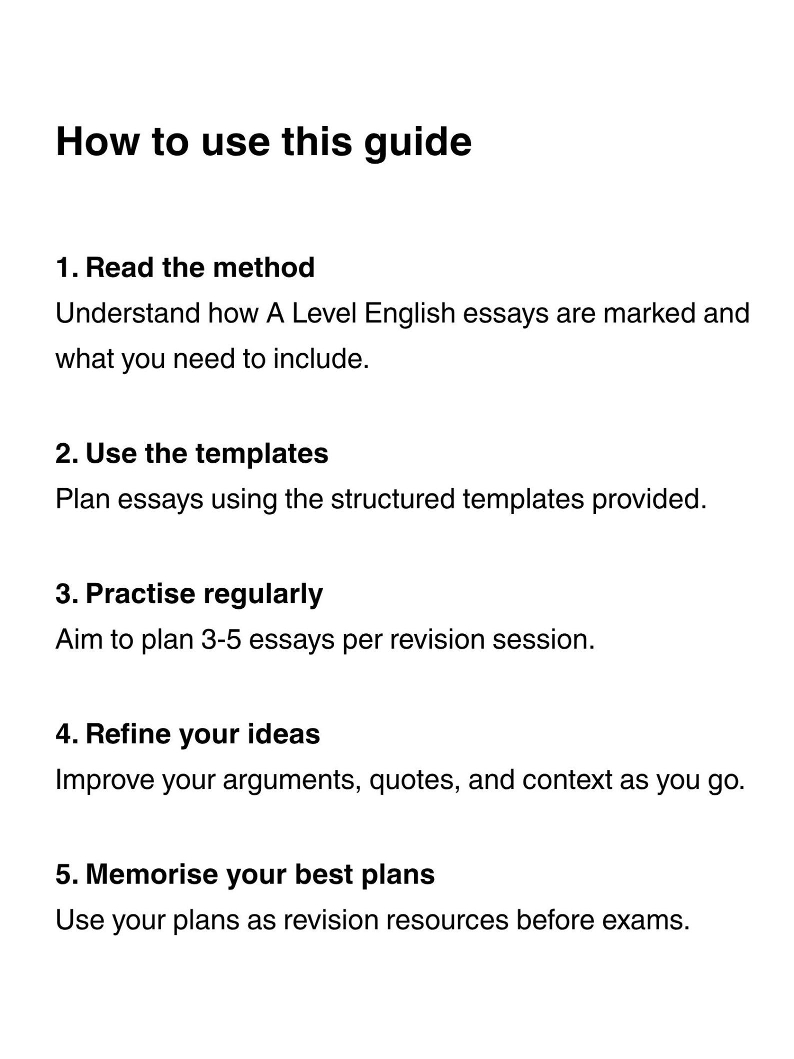 How to Plan A* Essays for A Level English Literature | Essay Writing ...