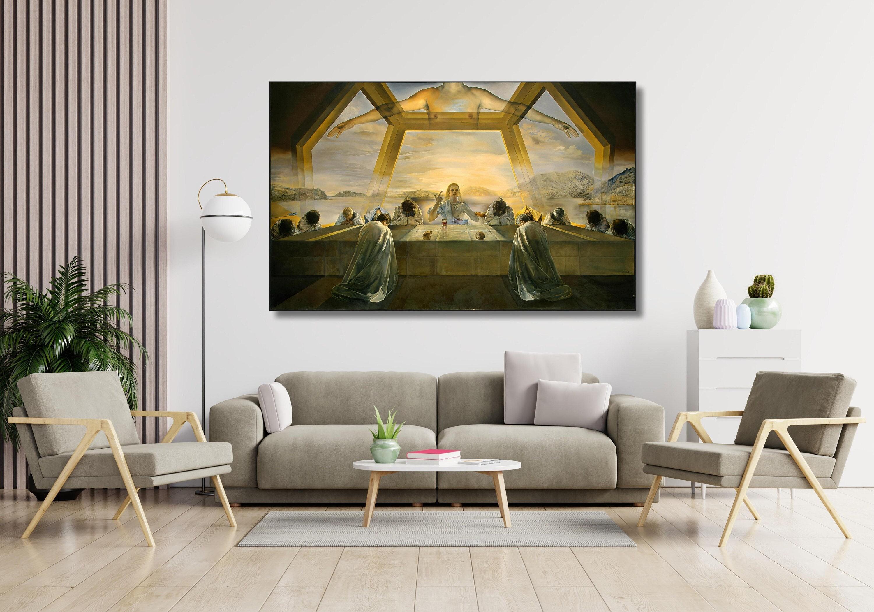 1982 the Last Supper Art, Salvador Dali WALL ART, Salvador Dali Canvas ...