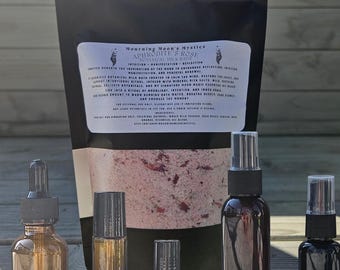 Aphrodite's Rose Botanical Milk Bath Ritual Collection | Self Love, Self Care