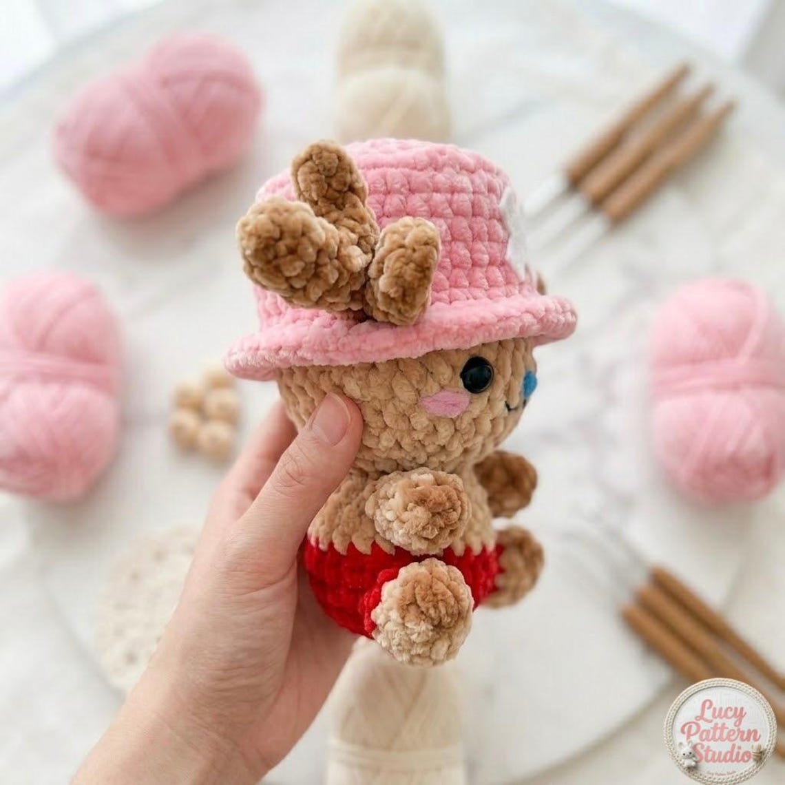 Chopper Amigurumi Crochet Pattern PDF, Chopper Crochet Pattern, Chopper ...