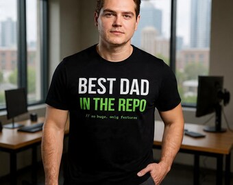 Best Dad in the Repo T-Shirt | Father's Day Gift for Developer Dad