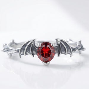 50DUPPIES × BOUNTY HUNTER / Wing Ring Bat Wing Ring - Etsy