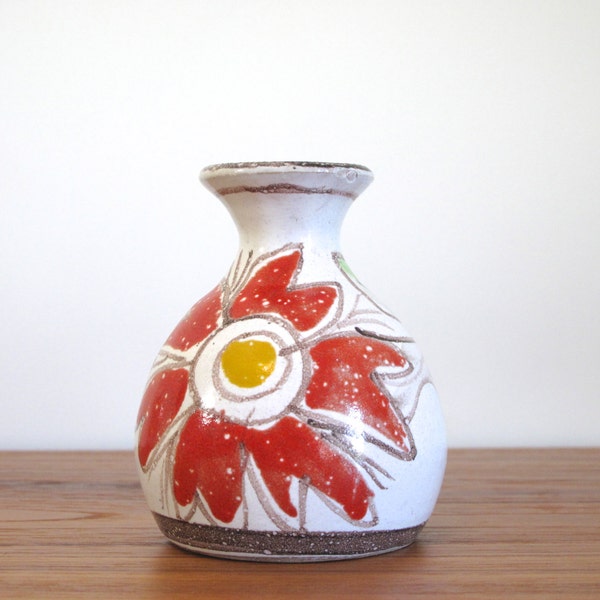 Early De Simone Italy Stoneware Bud Vase