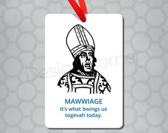 Download Princess Bride Mawwiage Priest Funny Illustrated Card Etsy