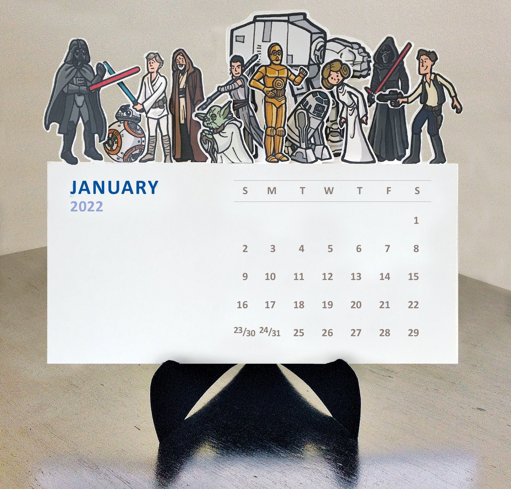 star-wars-classic-edition-wall-calendars-2016-buy-at-europosters