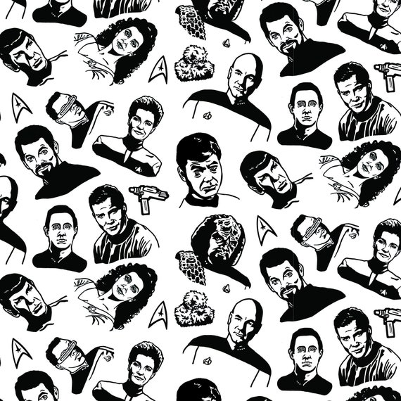 7 STYLES * Birthday Party Present Child Exclusive Star Trek Wrapping Paper