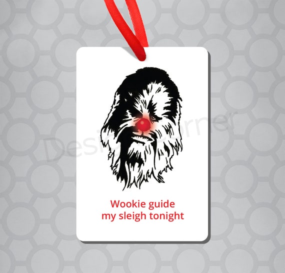 Star Wars Chewbacca Magnet Ornament Etsy