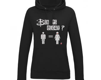 Ben Is Glory Buffy-dameshoodie – grappig Buffy the Vampire Slayer-sweater | Retro cult-tv-fan hoodie cadeau voor haar