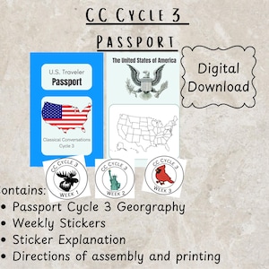 Cycle 3 Passport CC Classical Conversation