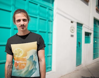 Camiseta ADHD Ride the Wave, Roupas para Neurodivergentes, Camiseta Bella Canvas