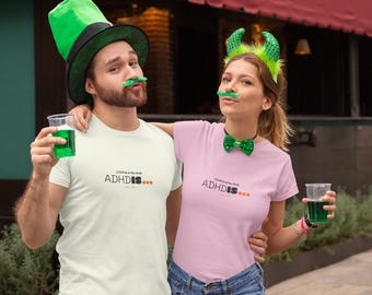 ADHS Paar des Jahres · Personalisiertes Shirt · Benutzerdefinierte Namen Geschenk für sie