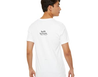 TDAH é. Feito para Caçar | Camiseta Branca | A Seleção do Caçador | Presente para Neurodivergentes