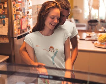 Abgesicherter Modus · Personalisiertes ADHS T-Shirt · Benutzerdefiniertes Namensgeschenk Her