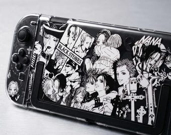 Funda Kawaii Nana Anime para Switch - Funda protectora transparente para Nintendo Switch OLED y Switch 2 - Lindo regalo para gamers