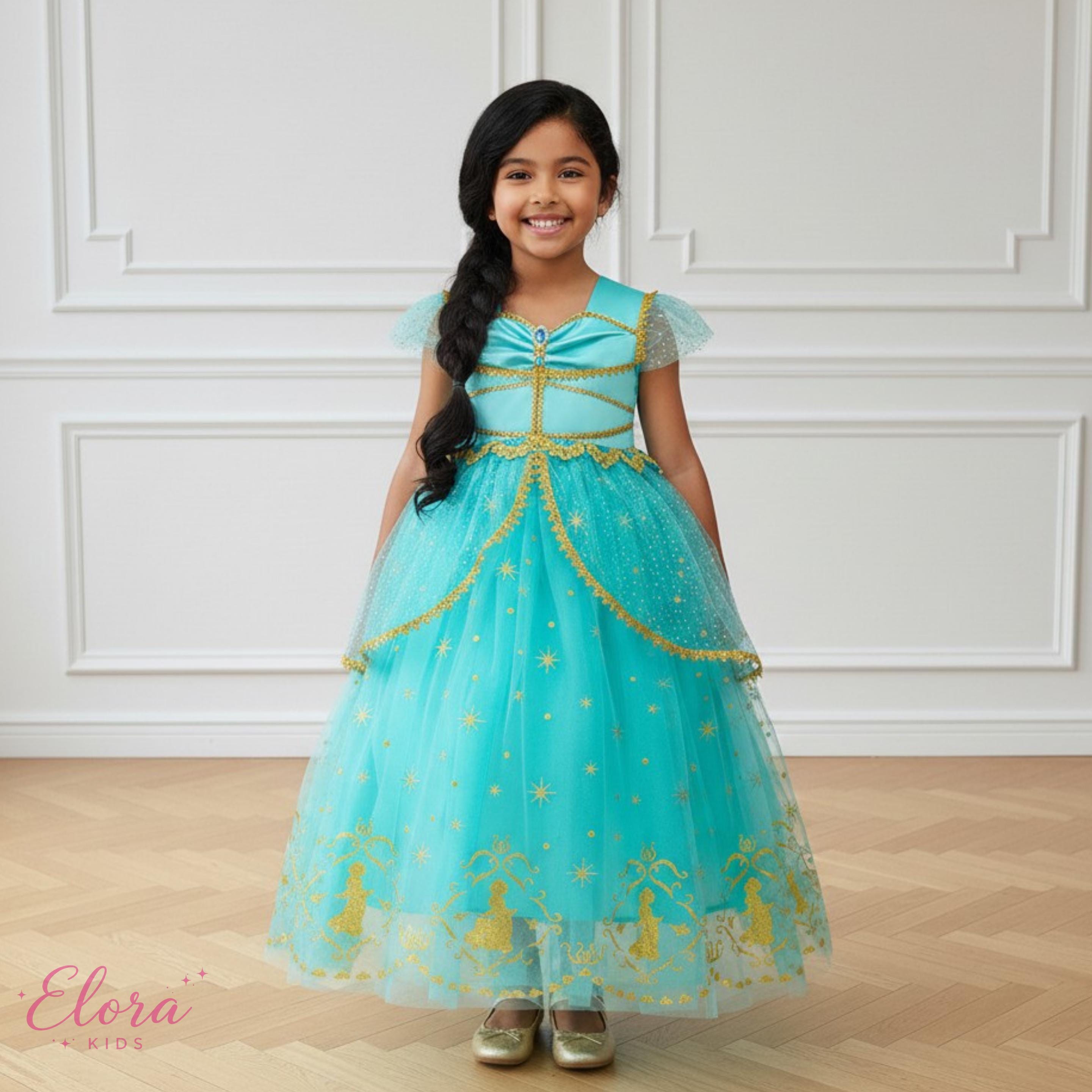 Princess Jasmine Gown - Etsy