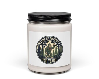 USA 250 Vintage Distressed Memorial Day Candle | 9oz Soy, 1776–2026 Americana
