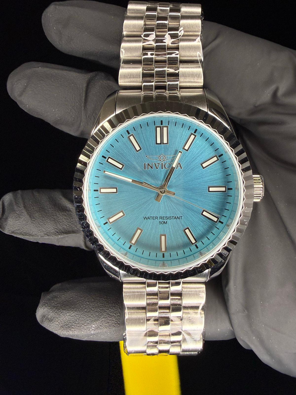オプティック Invicta Specialty Oxford 43mm Men's Watch Silver Tone Stainless