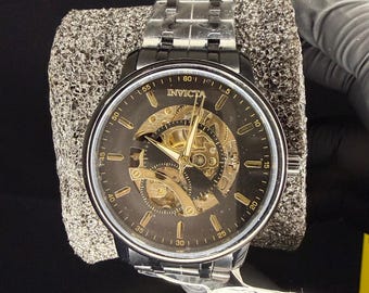 Invicta Objet D Art Automatik Skeleton Zifferblatt 43 mm 69506 Brandneu mit Box