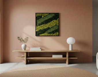 Mossy Meadows - Preserved Moss Wall Art