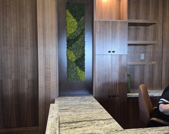 Vintage Verde Board - Preserved Moss Wall Art - 3 Color