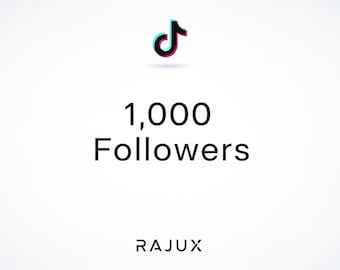 1,000 TikTok Followers | Real & Active Followers | High Quality |Fast Growth | Non Drop | Instant Delivery