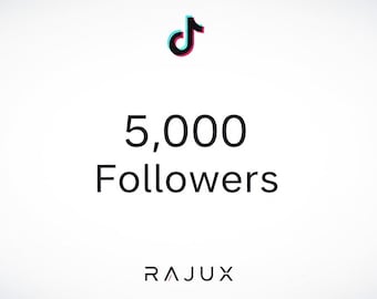 5 000 abonnés TikTok | Acheter des abonnés TikTok | Livraison rapide Croissance TikTok | Vrais abonnés actifs | Booster les réseaux sociaux