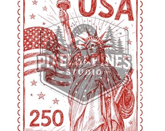 Bicentennial birthday| America birthday| 250th anniversary | Sublimation Design (Digital Download)