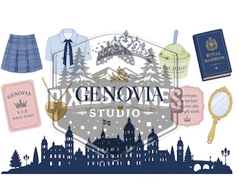 Genovia Princess Design | Princess Diaries Sublimation (Digital Download)