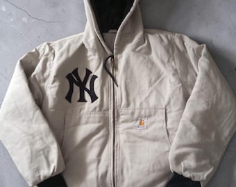 Carhartt NY Yankees Reworked Vintage Jacket - Embroidered NY Logo