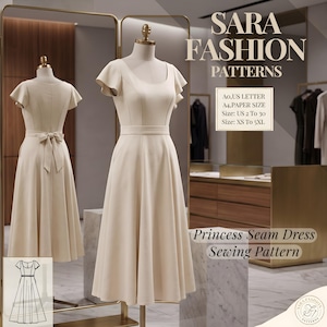 straight cut loose fitting dress with no waistline seam Essential Fashion Hack to Cinch Your Dress Waist