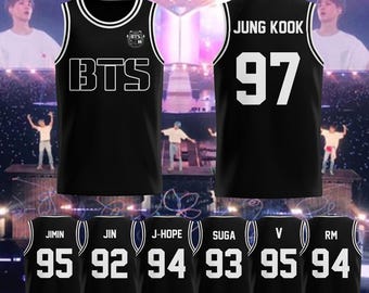Custom K-Pop Basketball Jersey, Personalized Team Uniform, Player Number & Name, Unisex K-Pop Merch Gift