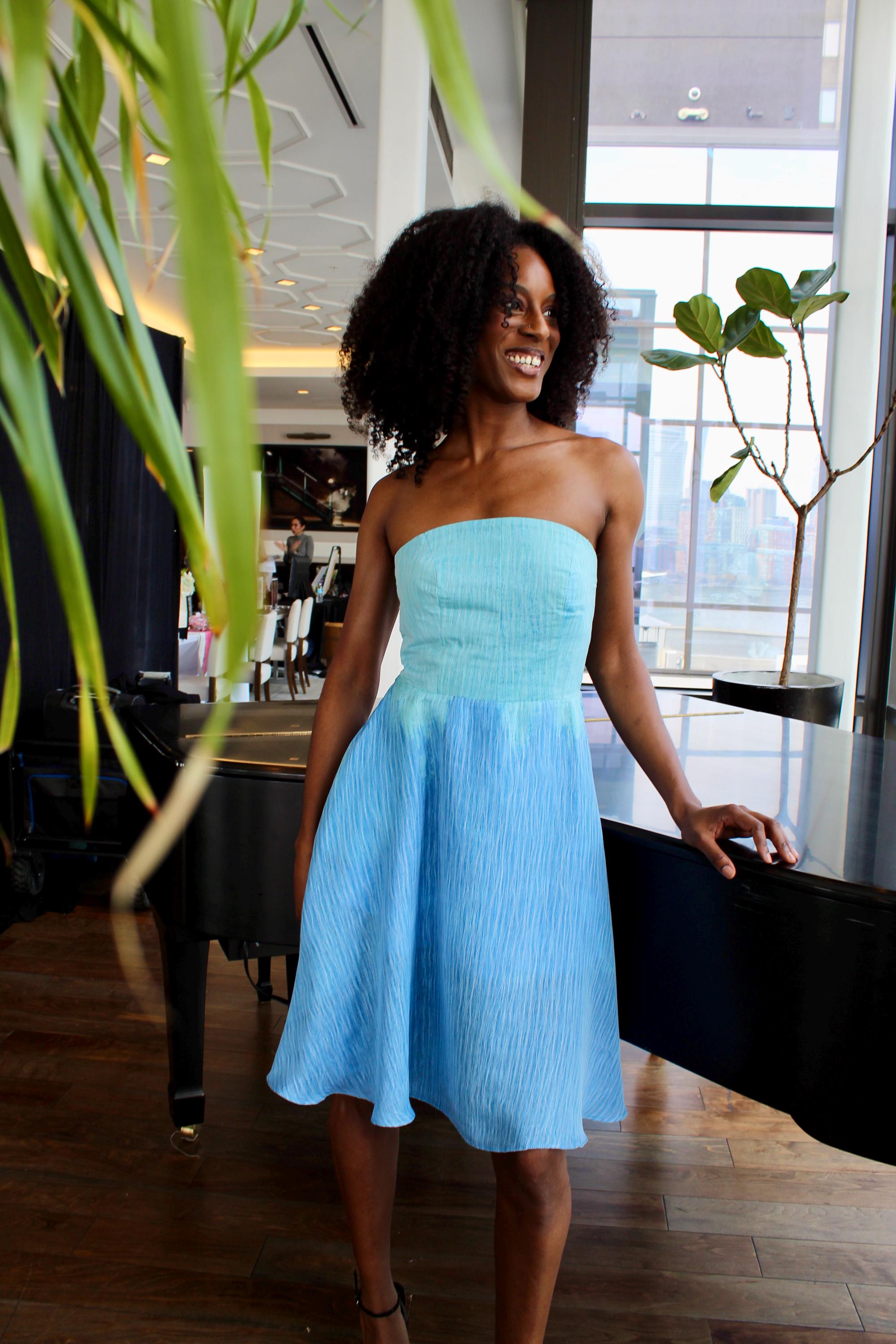 ombre organza dress Strapless Ombre Organza Dress | Mothers Day Gifts for Her | Wedding Guest,  Bridesmaid & Gala Dress
