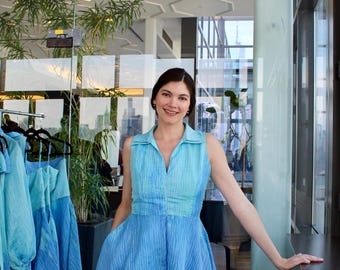 Double Collar Mother of the Bride Dress | Elegant MOB Outfit | Designer Occasion Dress