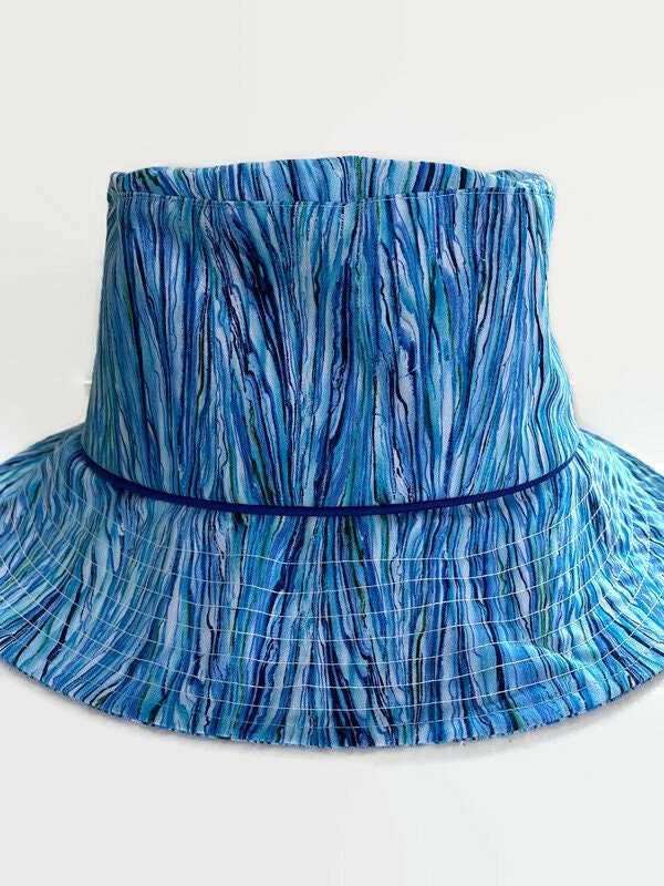 Ladies Bucket Hats Blue Bucket Hat 