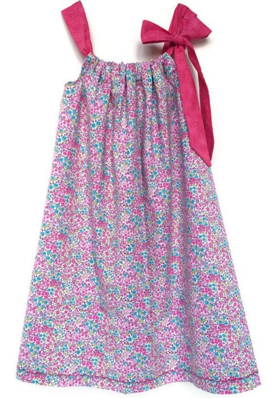 Floral Pillowcase Dress Toddler Sundress Baby Dress Easter Dress